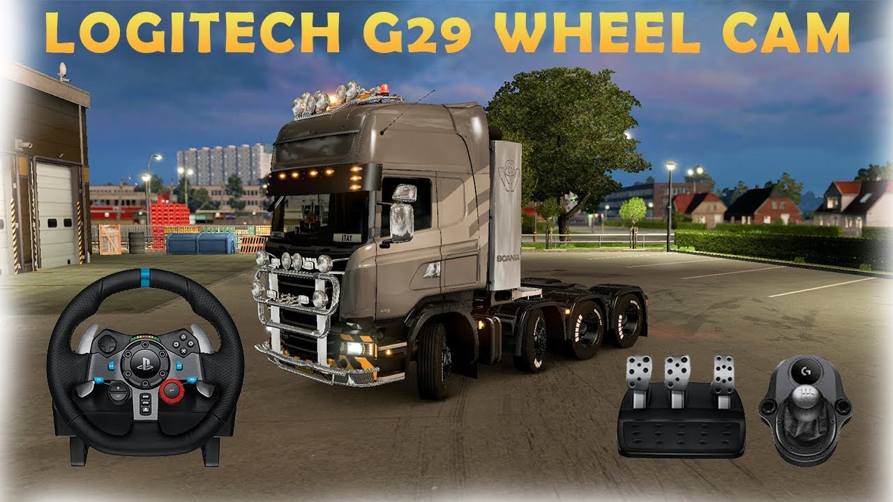 Euro Truck Simulator 2 Multiplayer | Logitech G29 Wheel Cam Pedals + Shifter | Scandinavia DLC