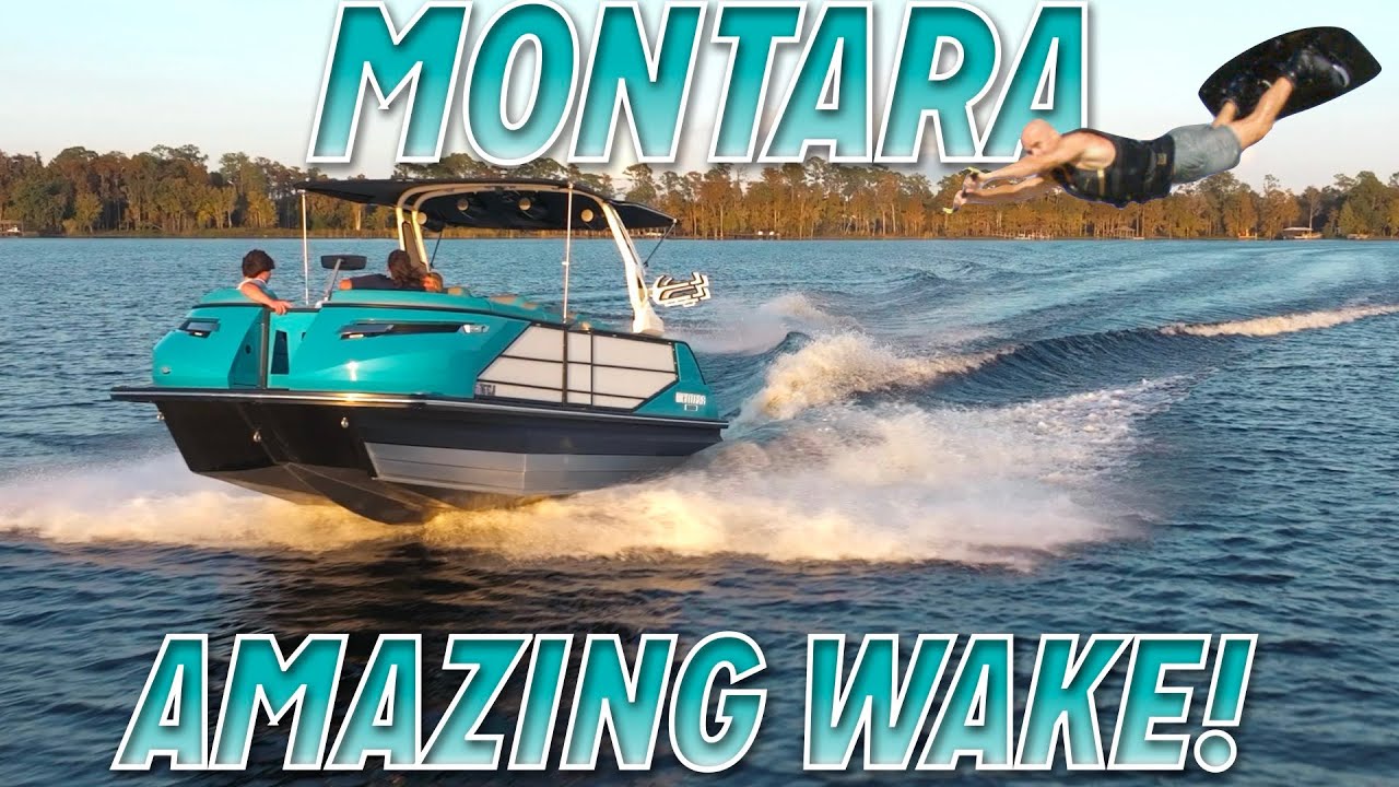 ЭТО НЕ ПОНТОН! Montara 25 Footer 2025 года! Обожаю кататься на вейкборде под этой штукой!