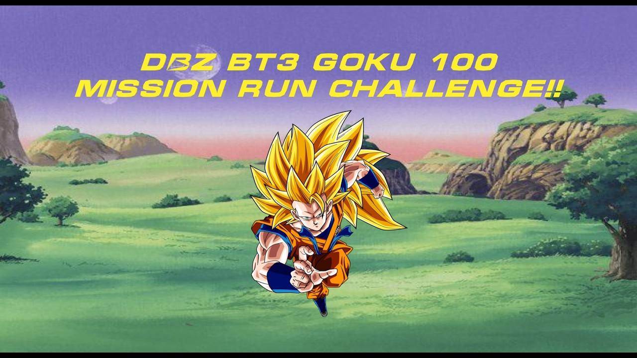 DBZ BT3 GOKU [END] 100 Mission Challenge Run!! [HD & NO COMMENTARY] [VIEWER REQUESTED]