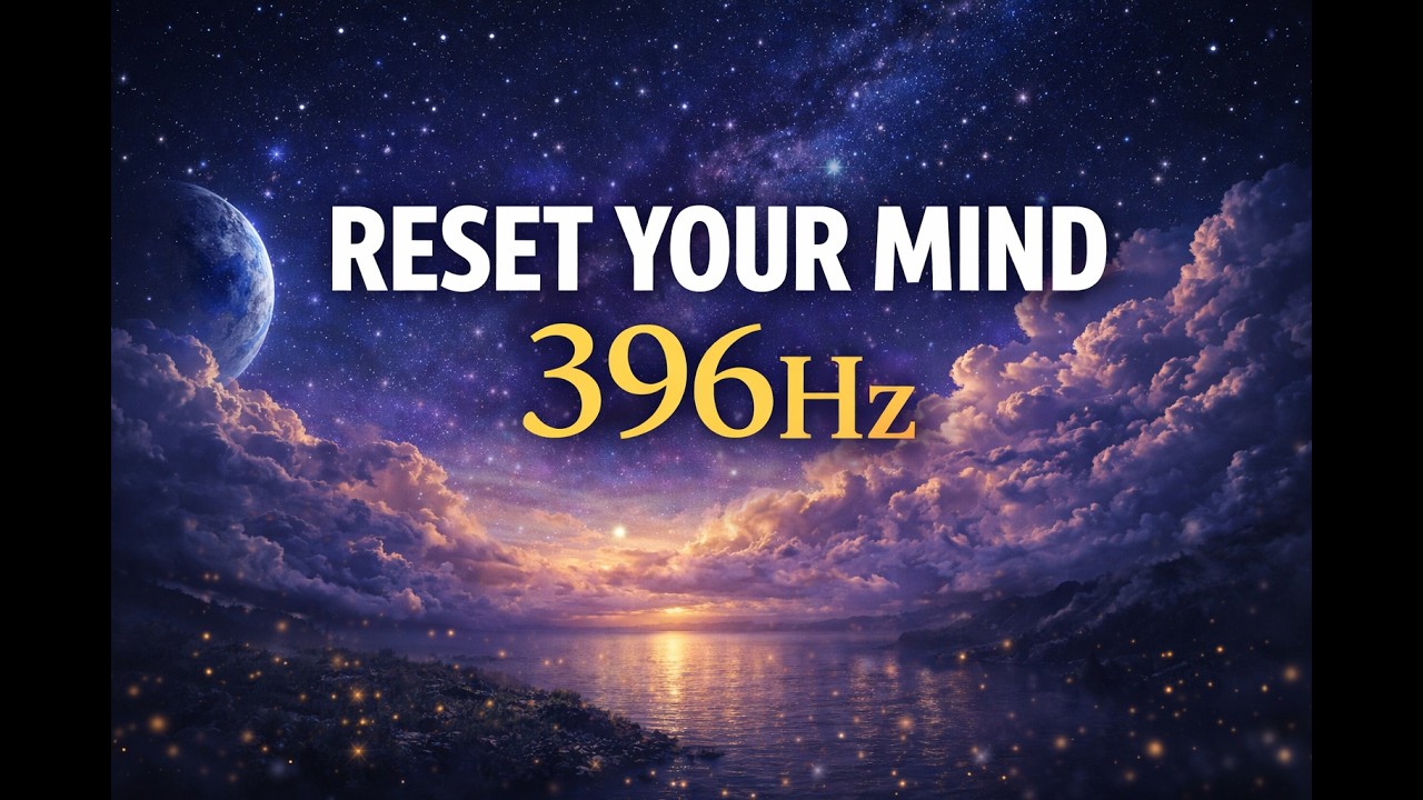Reset Your Mind ｜ 396Hz Healing Frequency to Release Fear & Anxiety (1 Hour)