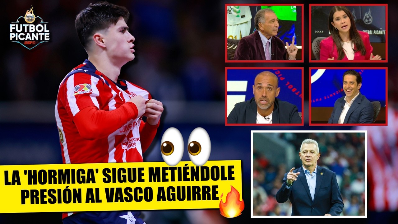 HORMIGA GONZ&Aacute;LEZ FUE H&Eacute;ROE en EMPATE DE CHIVAS gracias a PENAL INVENTADO vs PUMAS | Futbol Picante