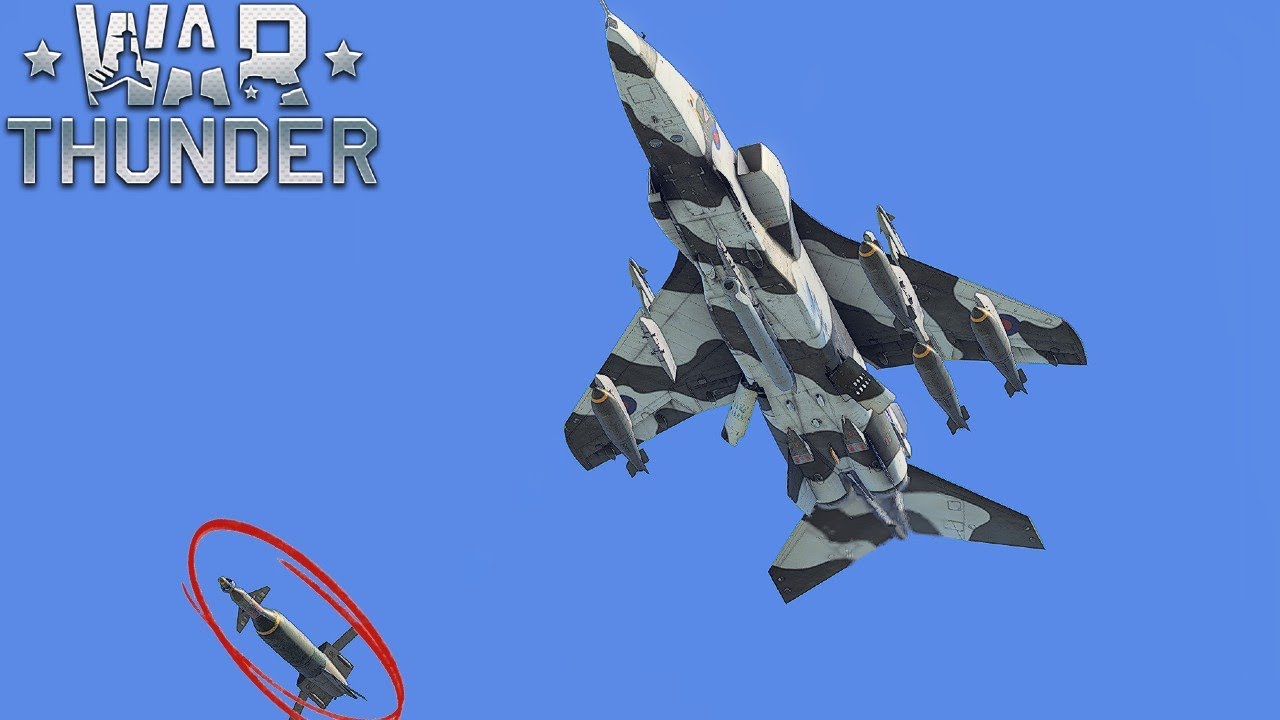 Laser Guided Bombs in War Thunder  | Jaguar GR.1A & Challenger 1