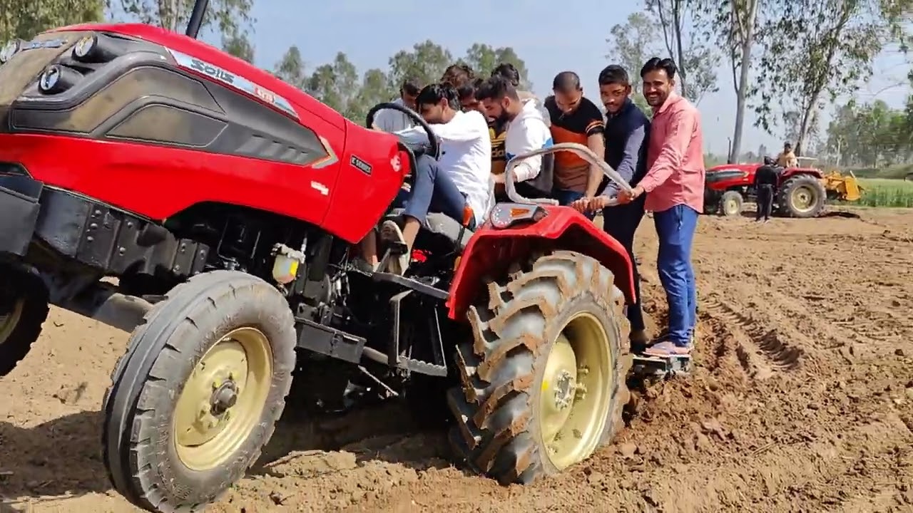 टैक्टर तो कमाल का हैं जबर्दस्त डेमो @EDUCATEDFARMER #educatedfarmer #solis #tractors #agriculture