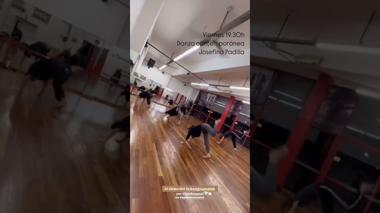 Clases de Danza Contempor&aacute;nea Josefina Padilla en #spdc #clasedanza #contempor&aacute;neo