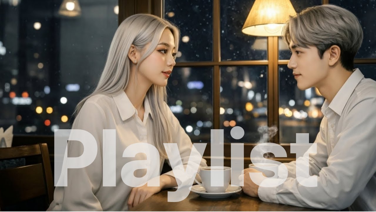 𝐏𝐥𝐚𝐲𝐥𝐢𝐬𝐭 🎧 오늘의 감성 #1 🎶 비 오는 밤·도시 야경·달빛 숲·자정 카페 ♬ 너의 눈속에 비친 내 모습에 내 심장이 터지려고 해. | 플레이리스트