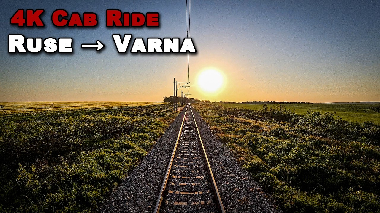 4K Cab Ride Ruse &ndash; Varna | Morning Journey through Bulgaria