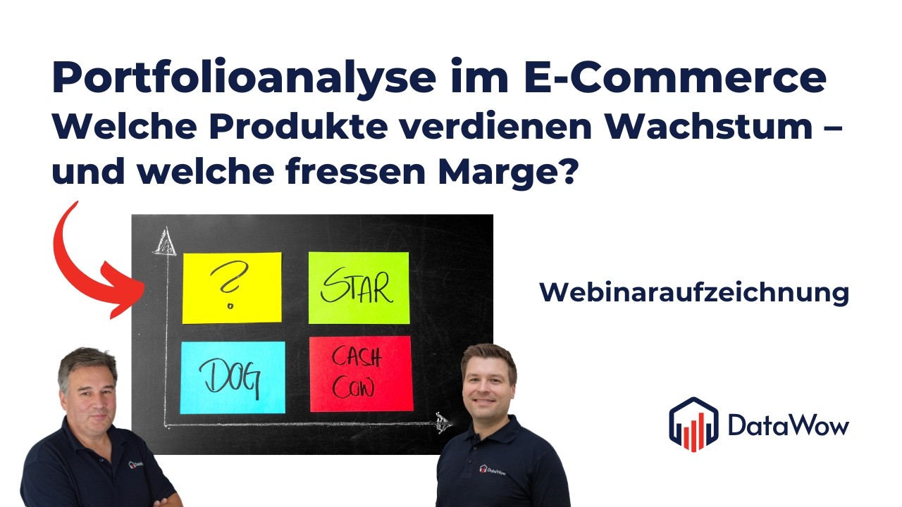 Portfolioanalyse im E-Commerce: Welche Produkte Wachstum verdienen – & welche deine Marge zerstören