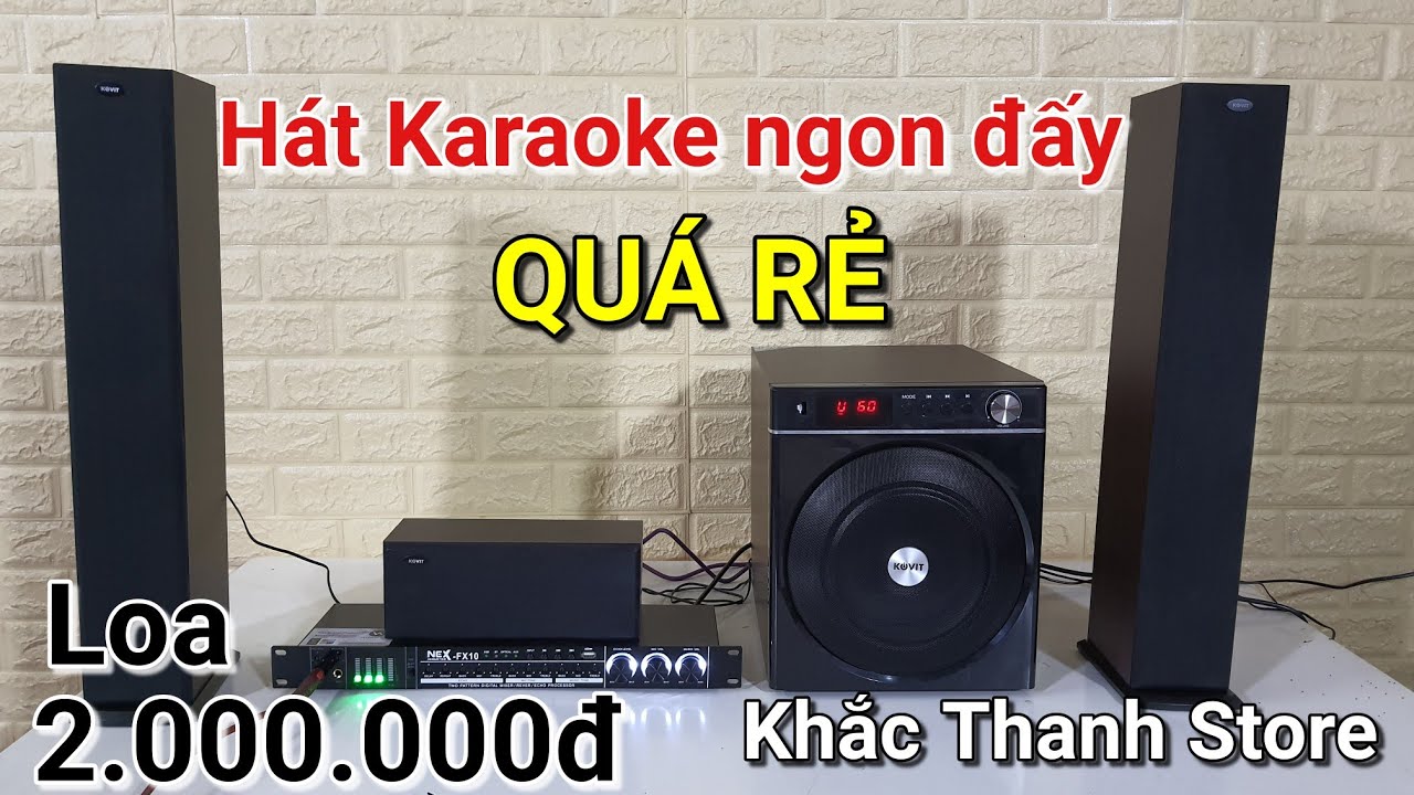 Hát karaoke tuyệt vời với bộ loa vi tính siêu khủng LH 0964.867.866