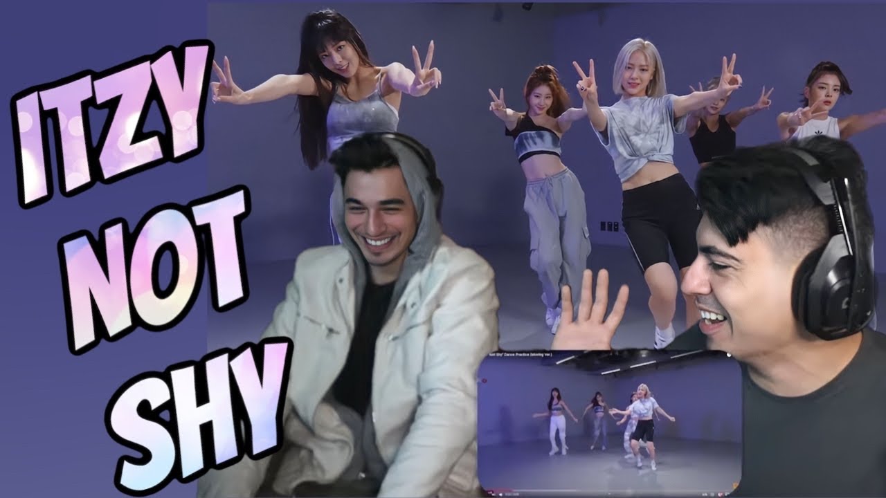 Реакция на танцевальную практику ITZY 