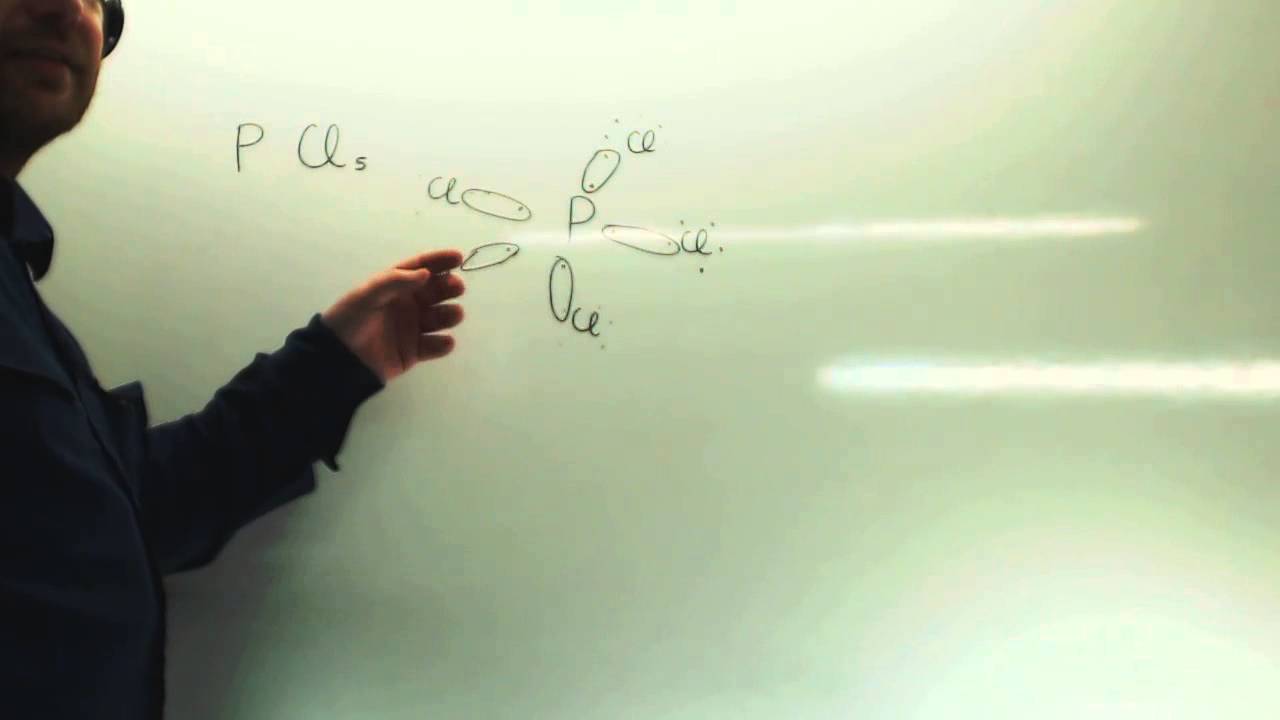 Estructura de Lewis PCl5 Quimica Academia Usero Estepona