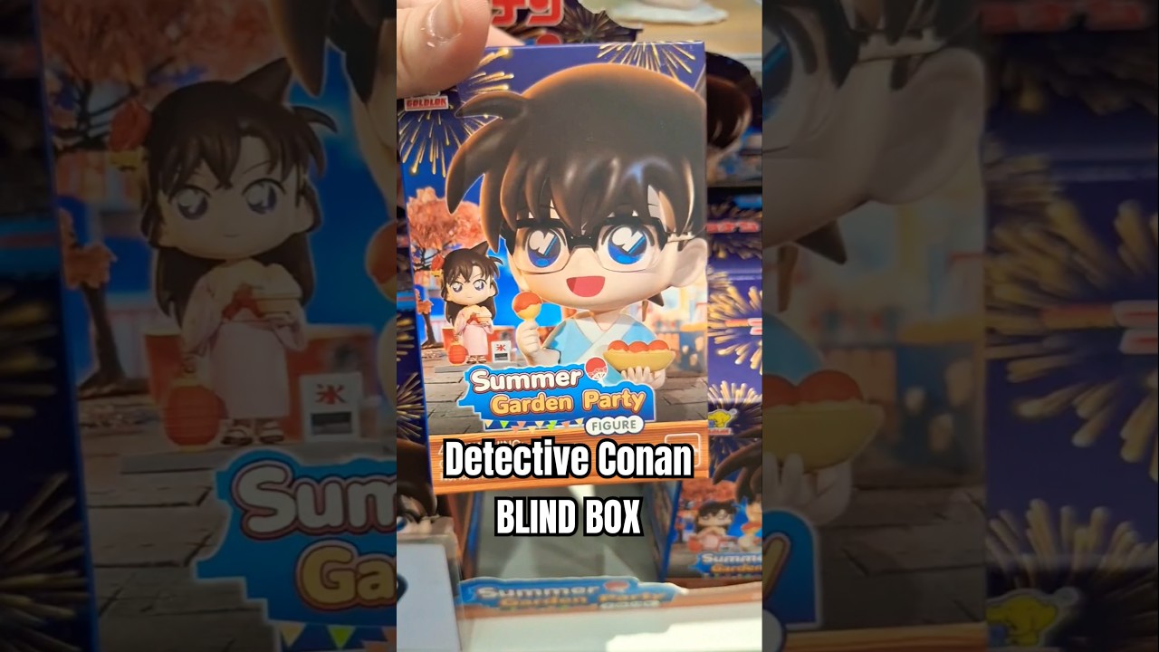RARE BLIND BOX | Detective Conan Summer Garden Party | MINISO PH #detectiveconan #blindbox #shorts