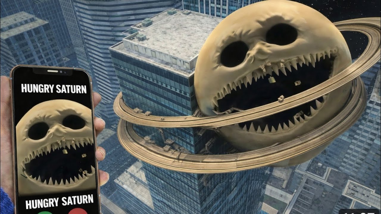 Something Terrifying Happens When Hungry Saturn Calls You in Garry’s Mod