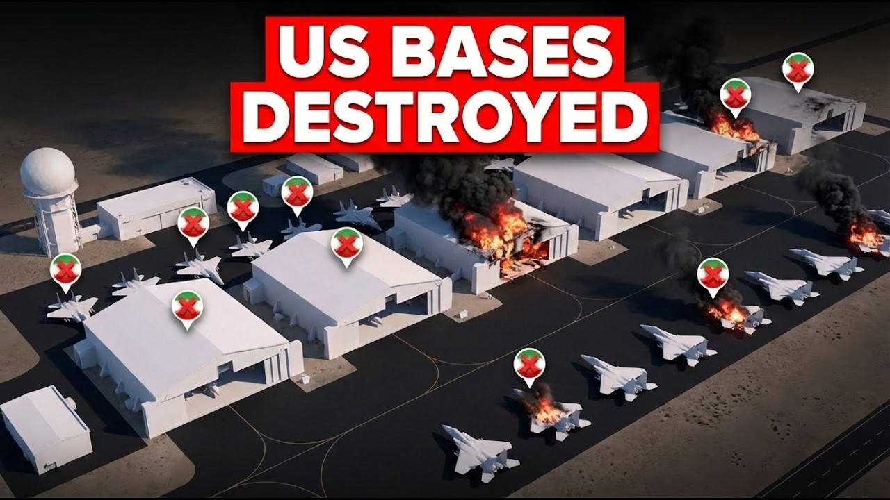 Every US Base Iran Attacked &mdash; And What Was Destroyed
