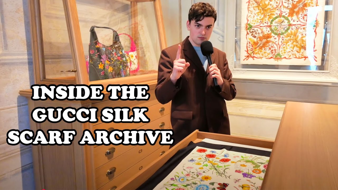 Behind the Heritage: The Gucci Silk Scarf Tour