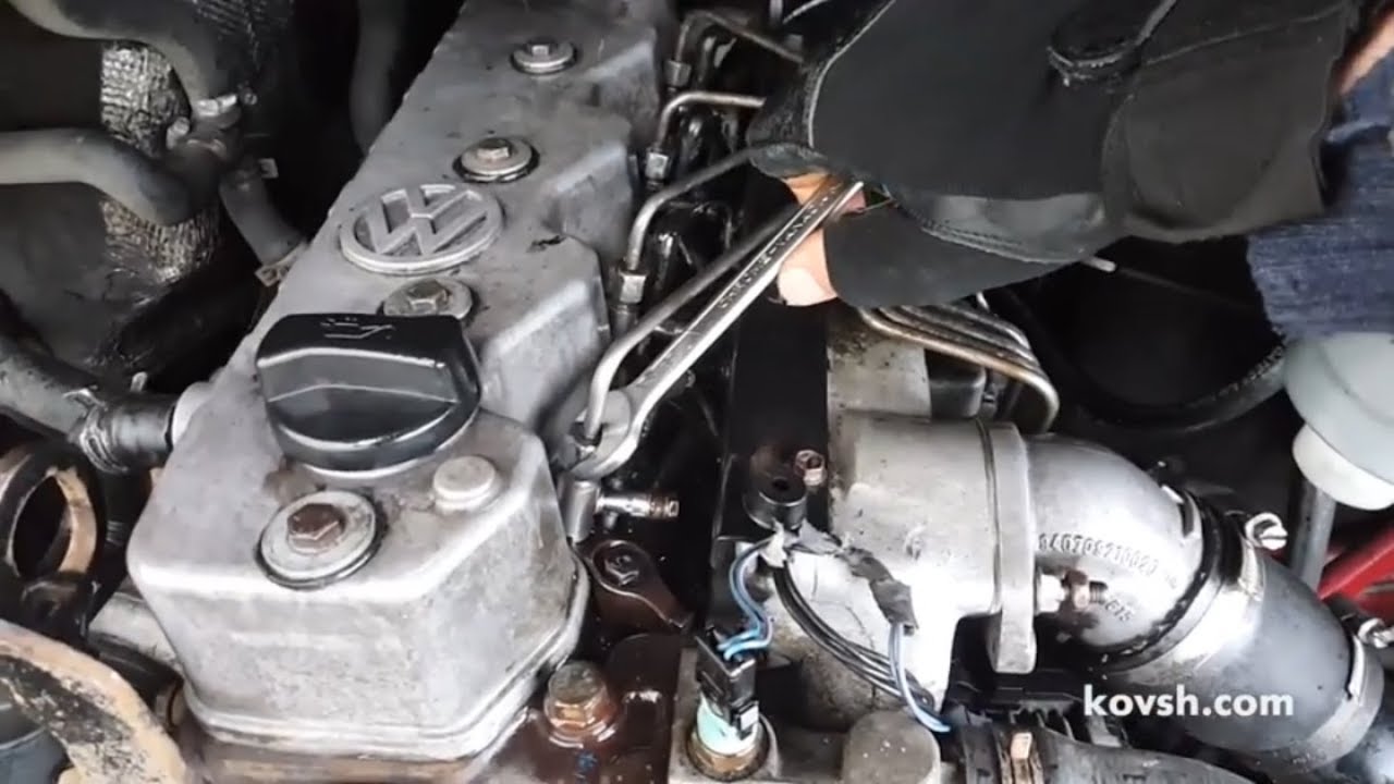 Причина дымления — отсутствие степени сжатия. Volkswagen LT 2.8 TDI ATA
