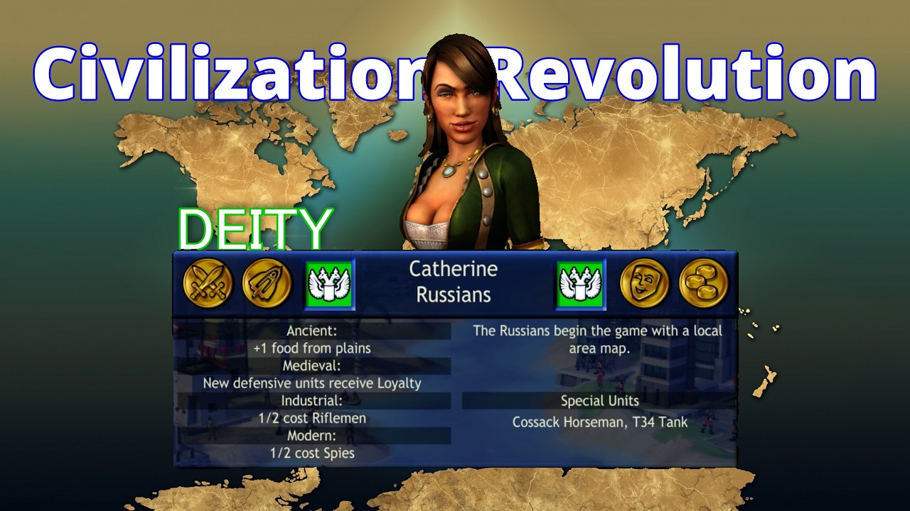 Civ Rev (Deity) - S1 E6 - The Russians Buy Their Way To Happiness