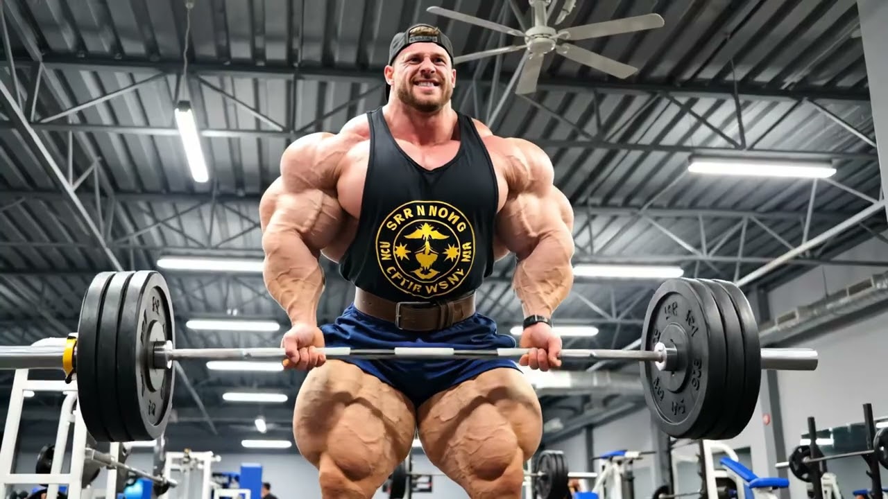 Day in the life: massive AI bodybuilder