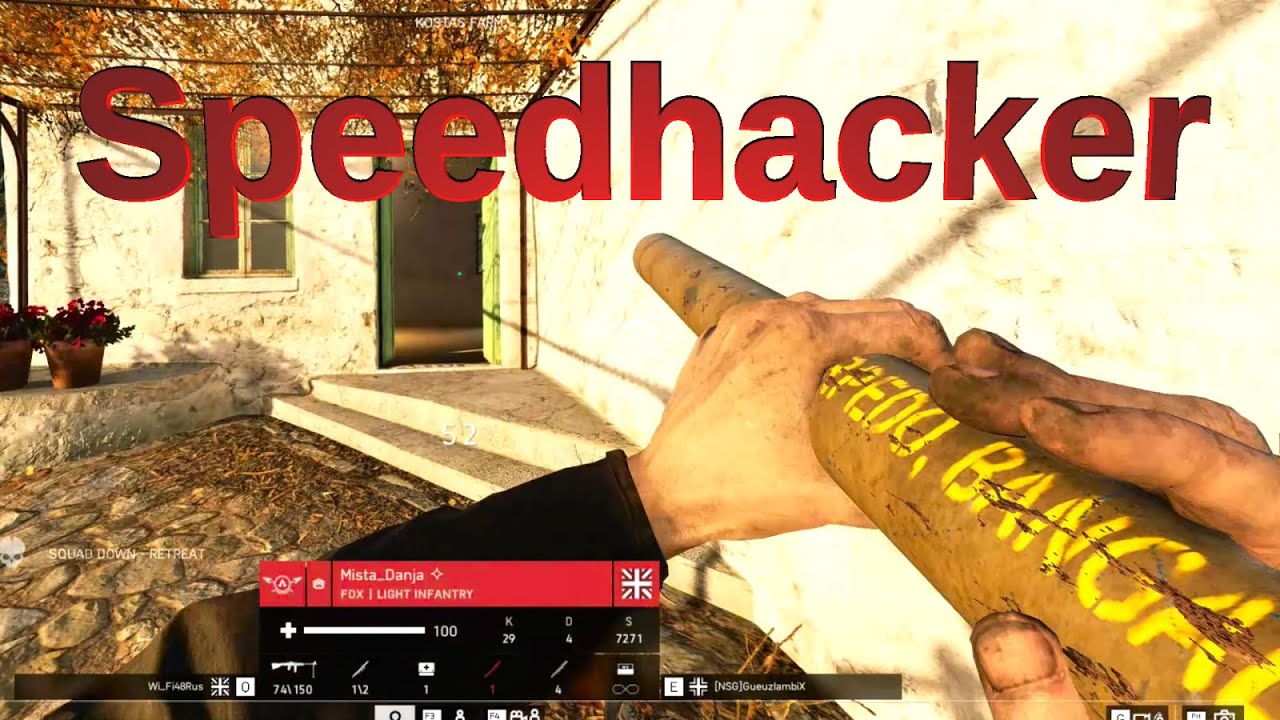 User name: Mista_Danja - Battlefield 5 Spectating A Cheater using SpeedHack