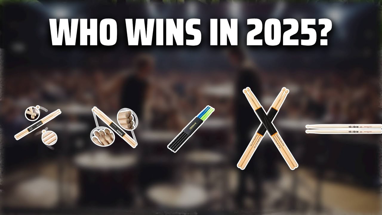 The Top 5 Best Drumsticks in 2025 - Must Watch Before Buying!