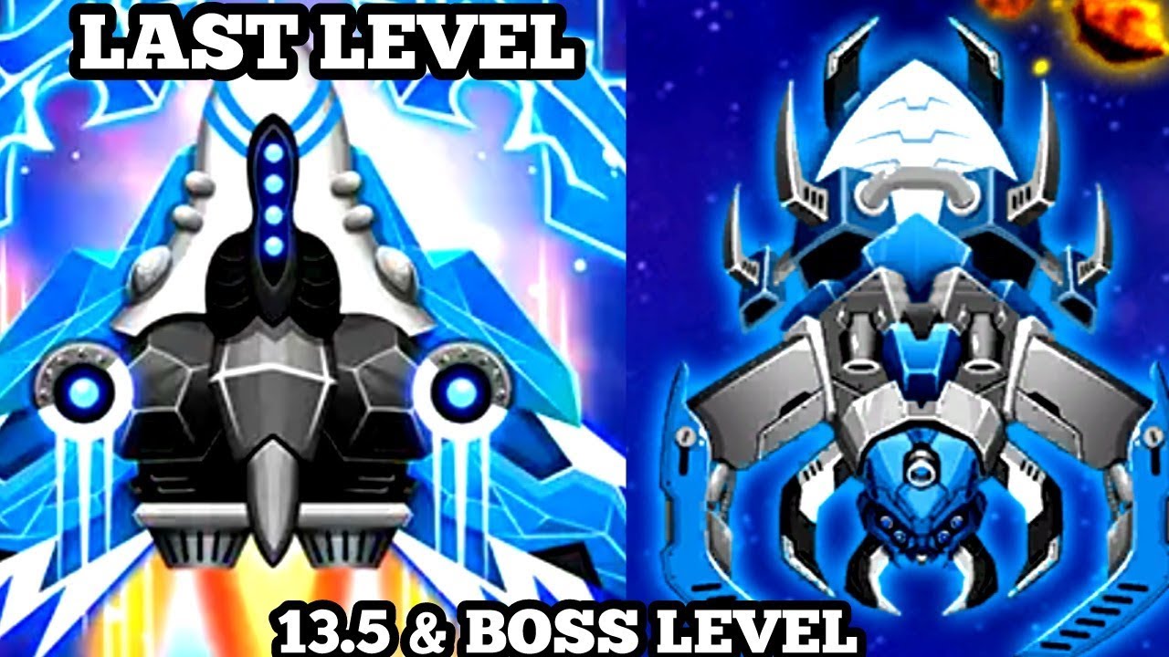 Space Shooter Galaxy Attack Gameplay  # 23 Level 13.5 & Final boss