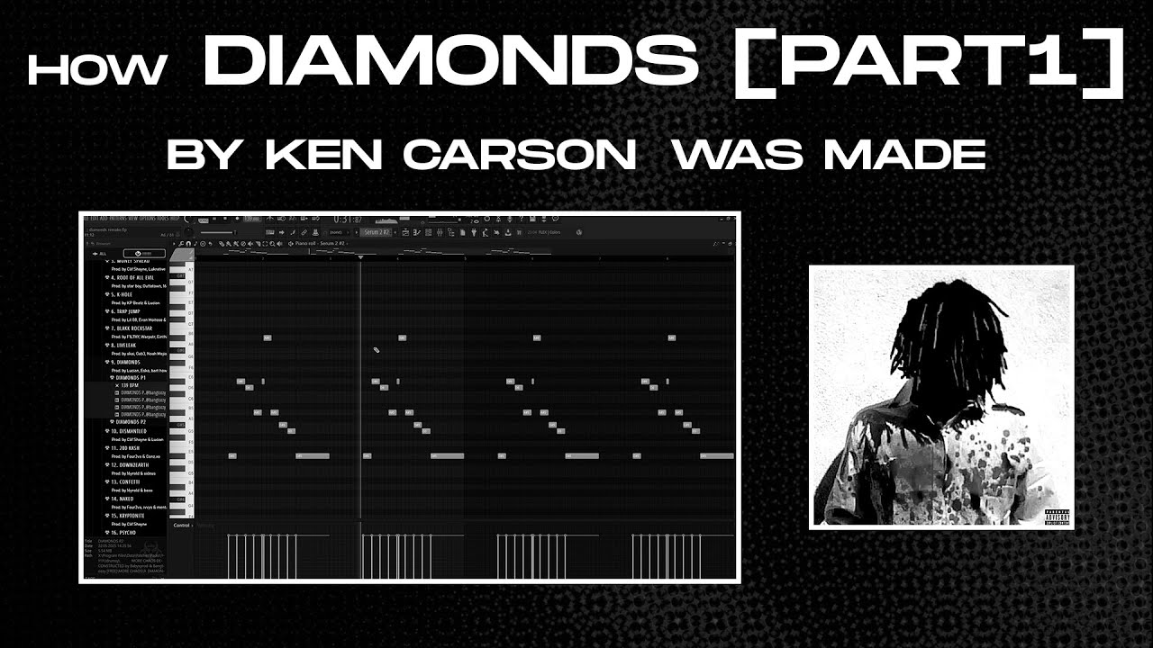 [99% ACCURATE] How KEN CARSON'S DIAMONDS [PART1] was made!