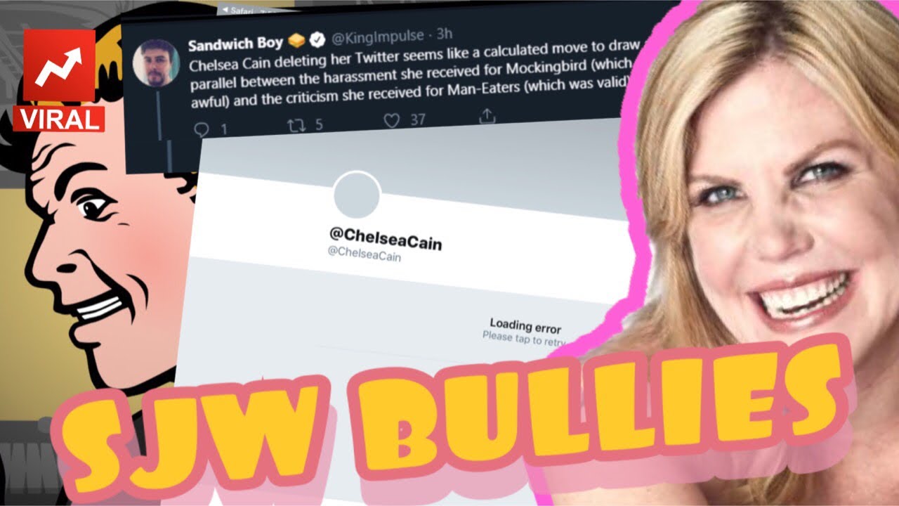 Why was CHELSEA CAIN just bullied off Twitter by disgusting SJW weirdos?? You won&rsquo;t believe this!