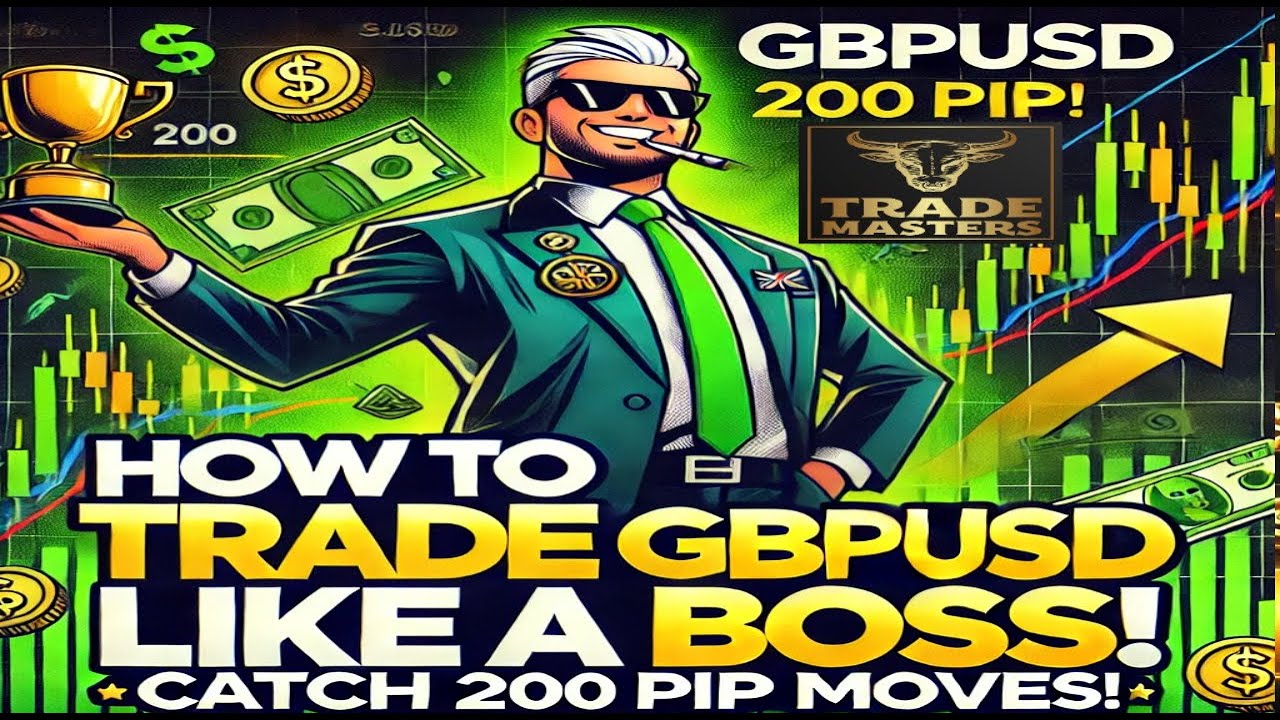 How To Trade GBPUSD Like A Boss & Catch 200 Pip Moves | Episode 27