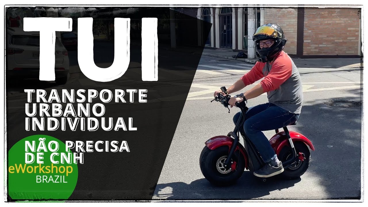 Scooter Elétrica TUI - Transporte Urbano Individual