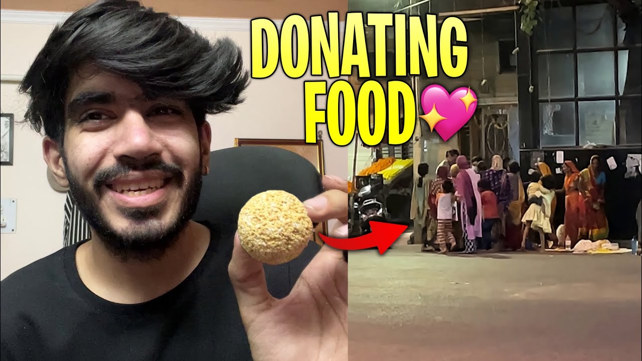 Donating Food ❤🇮🇳 | Happy Navaratri #vlog