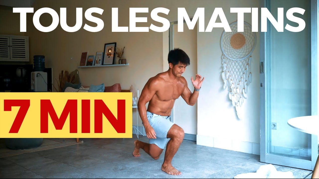 Entrainement Maison à Faire Tous les Matins pour MINCIR En 7 min