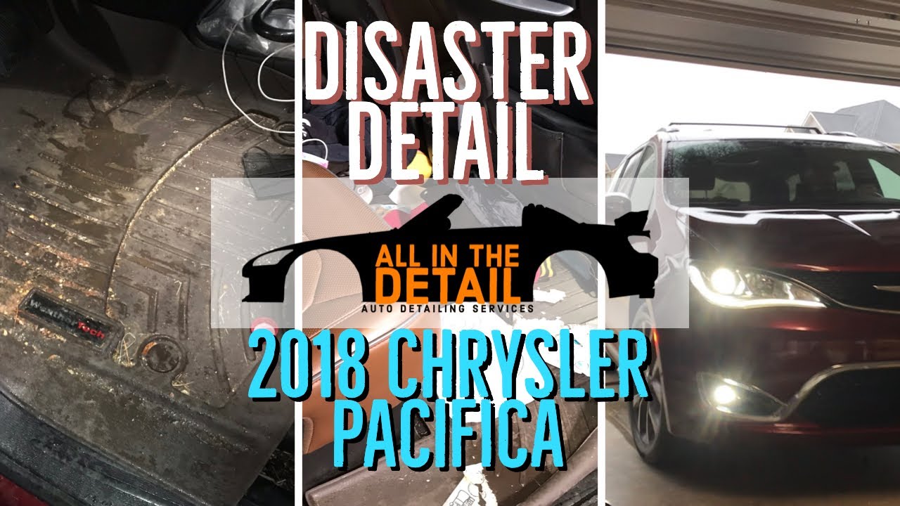 Disaster Detail BEFORE & AFTER! 2018 Chrysler Pacifica Internal Detail.
