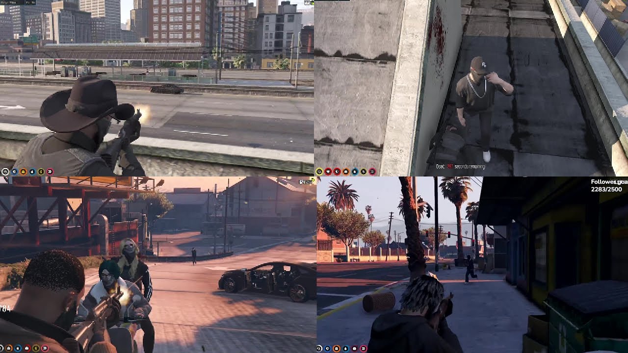 Gulag Gang VS Street Team Shootout At X Mart