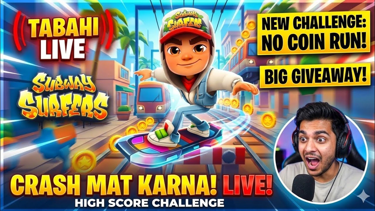 subway surfers live stream 2026