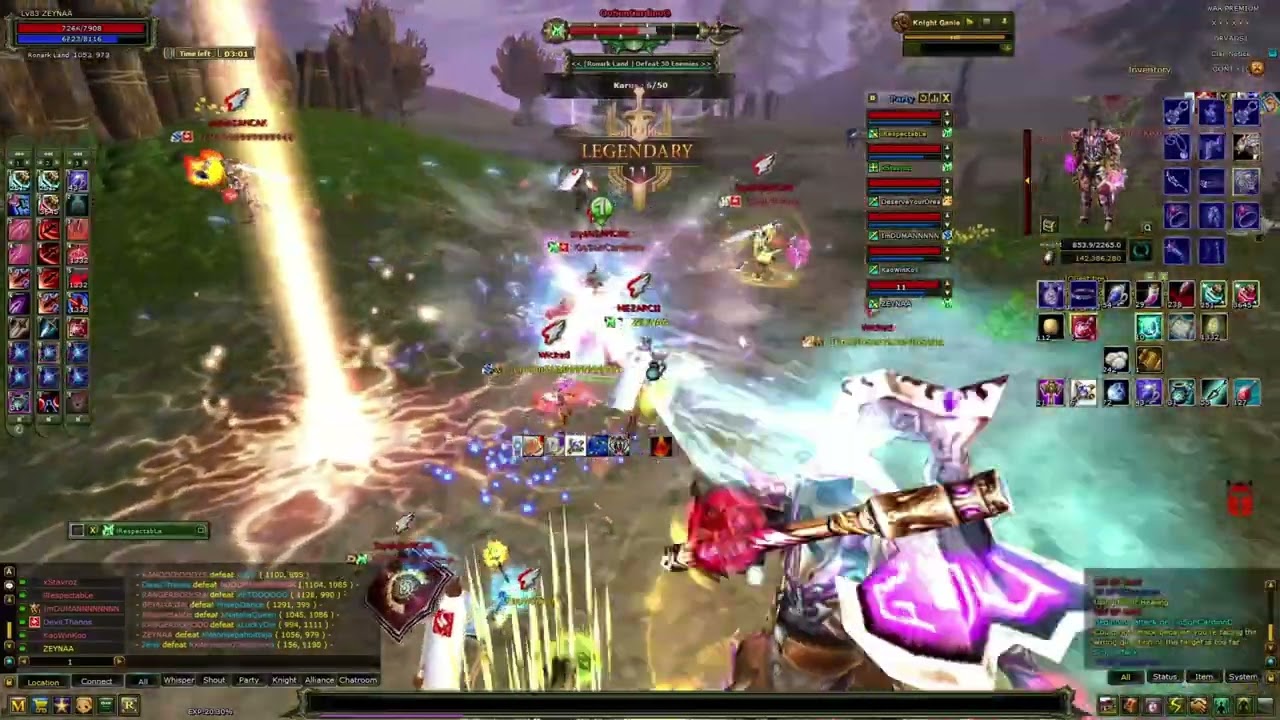 ZEYNAA Knight Online Drydas Tekleme PK