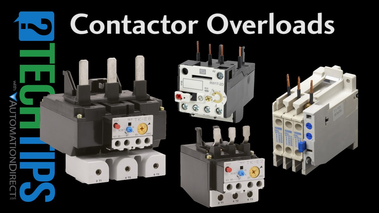 Contactor Overload Protectors Select and Use from AutomationDirect