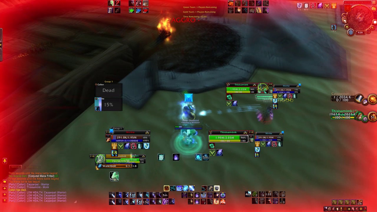 Mage vs Monk Kappa123