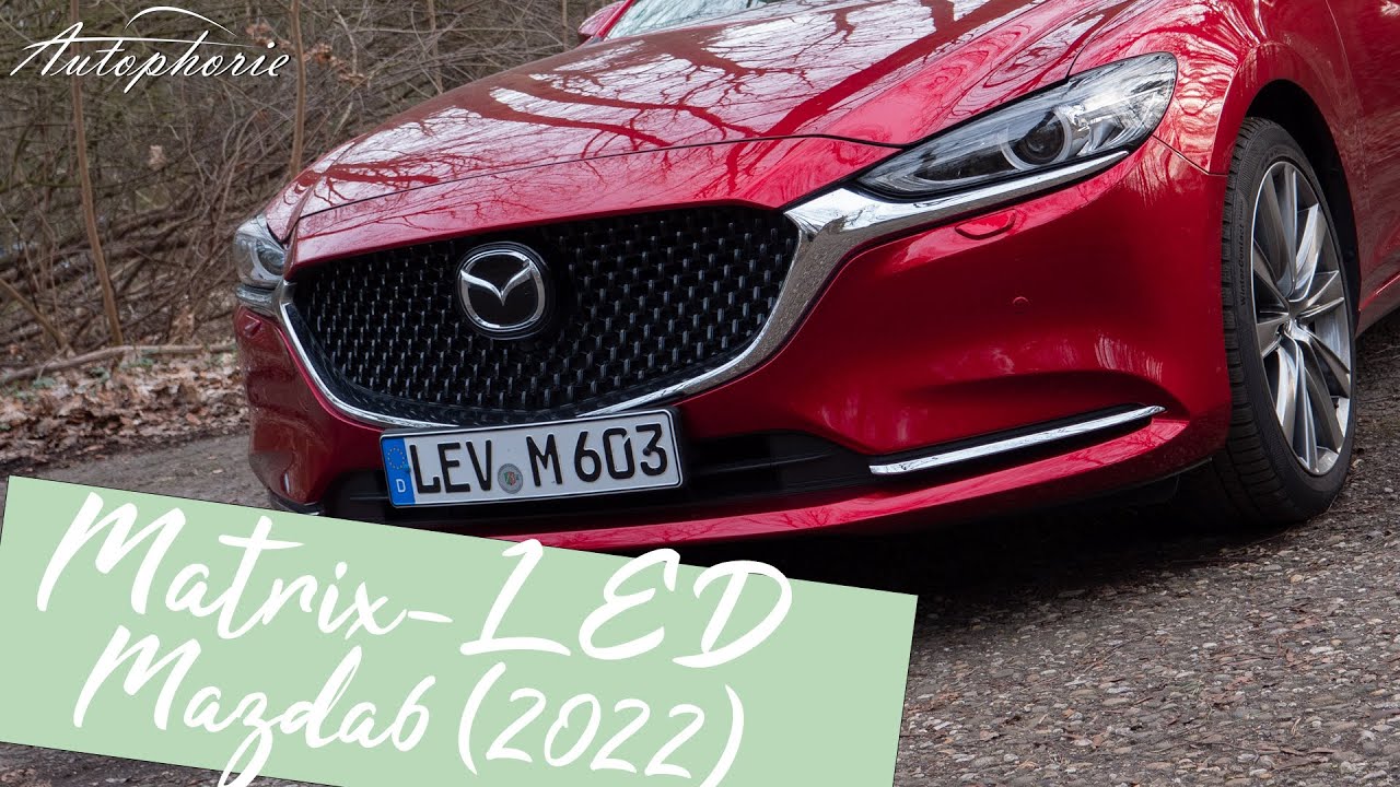 2022 Mazda6: Matrix-LED-Lichtsystem Test [4K] - Autophorie Extra