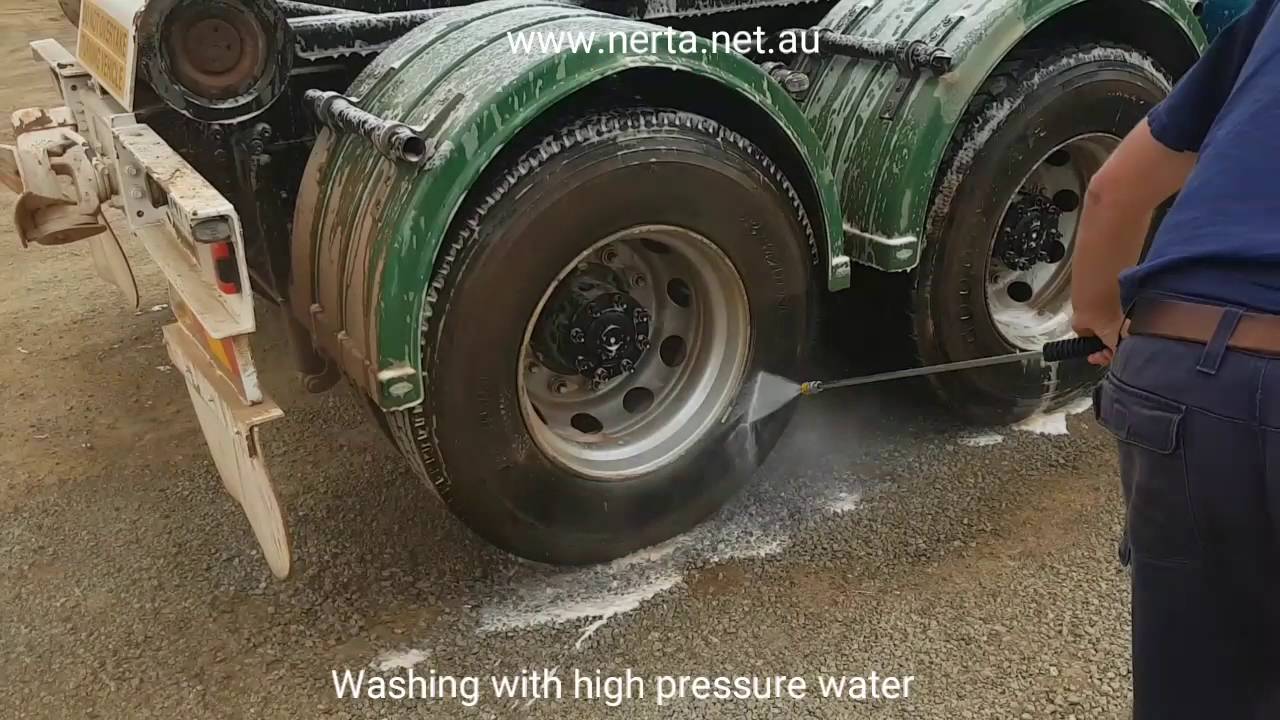 Touchless Truck Washing