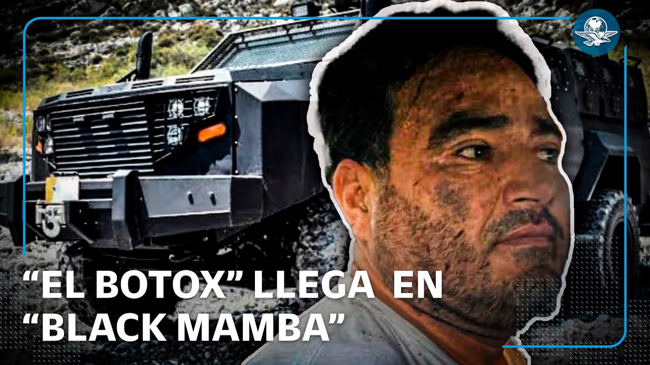 “El Botox” arriba a la CDMX con fuerte operativo de seguridad; es trasladado a la FEMDO
