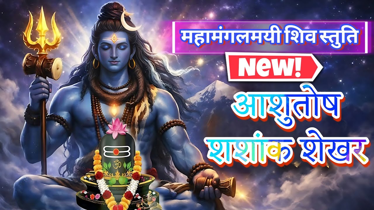 आशुतोष शशांक शेखर | aashutosh shashank shekhar | hindi new bhakti shiv stuti | Ashishsaoji