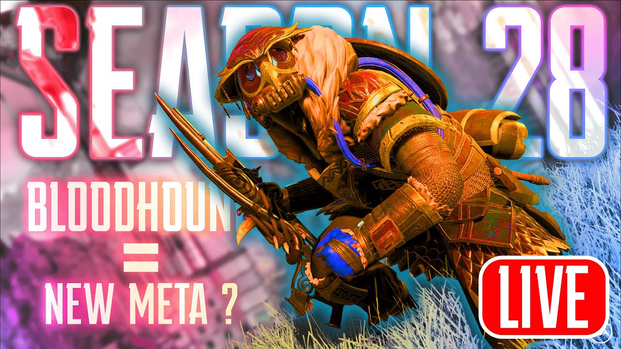 🔴 LIVE  🔴 Bloodhound Buffs Changed Everything&hellip; (Season 28) APEX LEGENDS