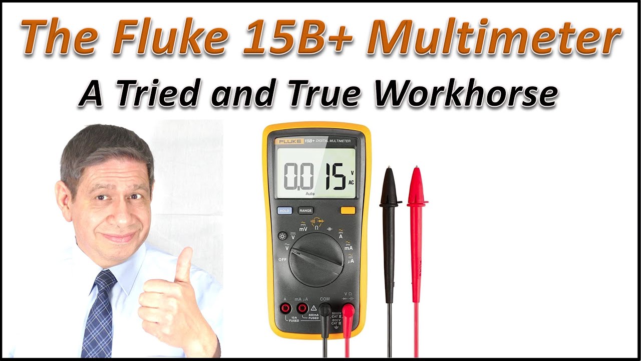 Fluke 15B+ Digital Multimeter Opening, Testing & Review