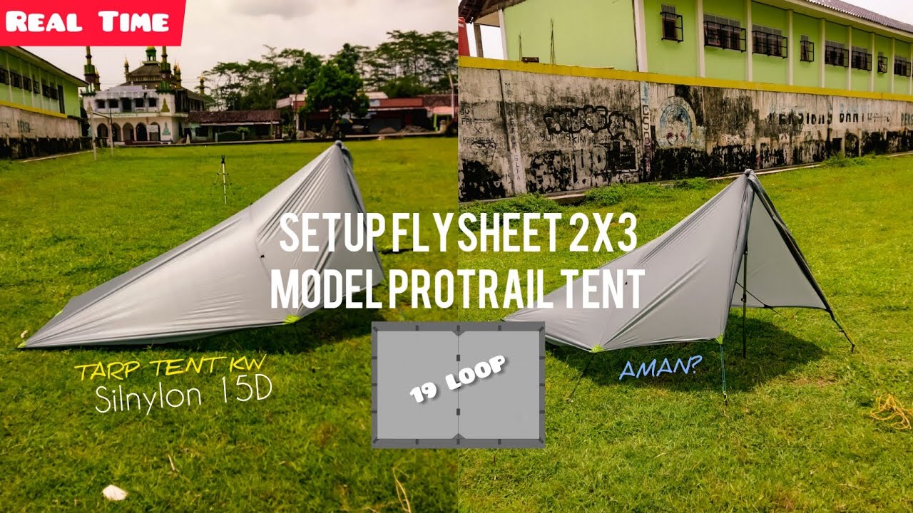 FLYSHEET 2x3 | TARP TENT
