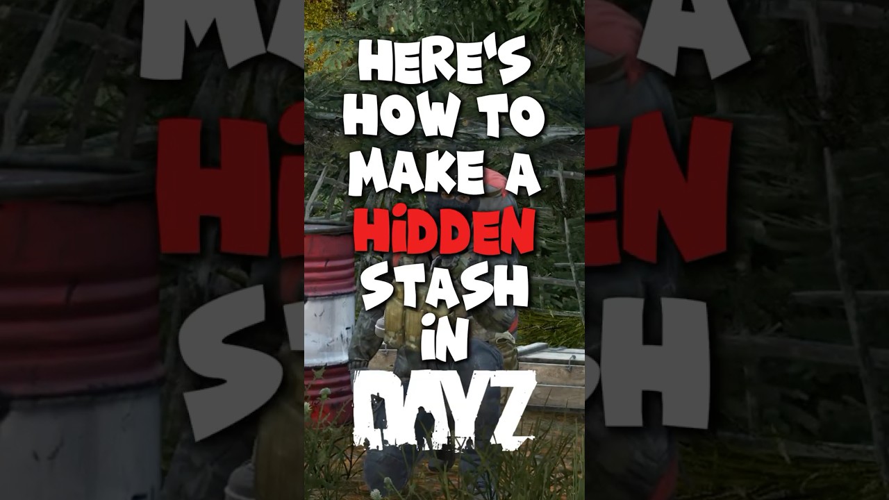 How to Make A Hidden Stash in DayZ&hellip; #dayz #shorts
