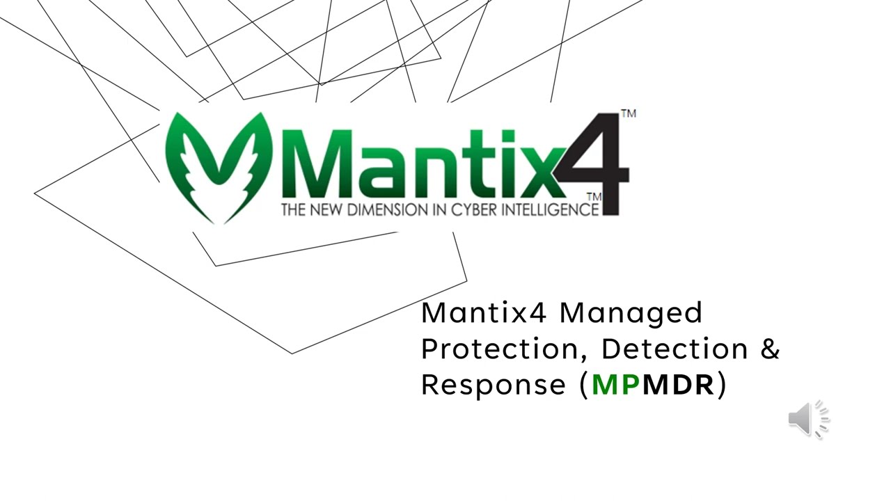 Mantix4 Managed Protection, Detection, and Response