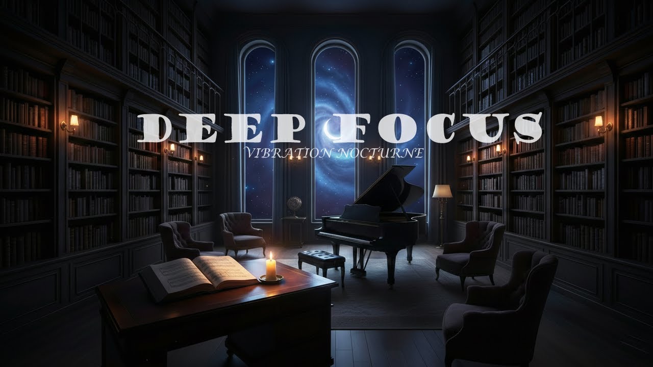 Midnight Library: 2 Hours of Relaxing Felt Piano for Deep Sleep, Study, focus and Meditation
