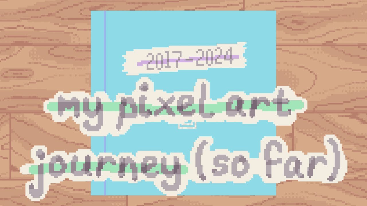 My Journey With Pixel Art (So Far) - Sketchbook Tour