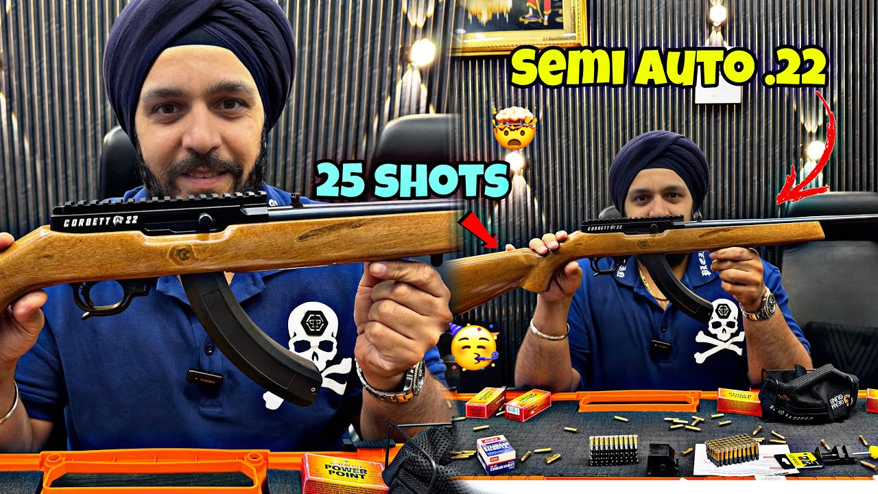 Ruger 10/22 corbett .22 Semi Automatic Rifle made in India #trending #airgun 
