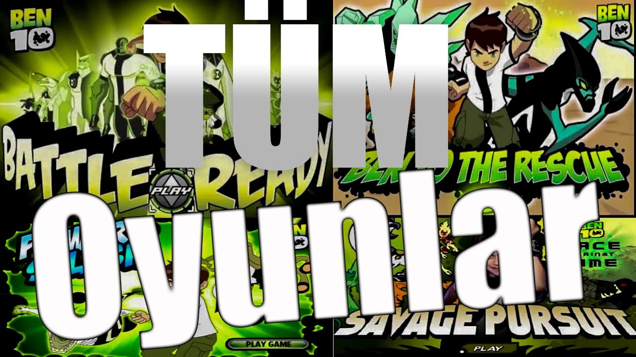 Ben 10 Classic Tüm Tarayıcı Oyunları!