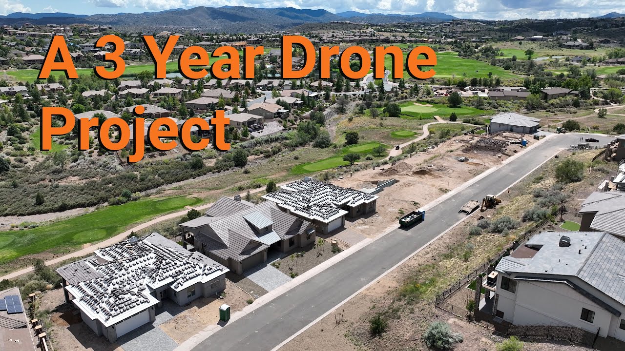 A 3 Year Drone Construction Progression Project Comes To A Close